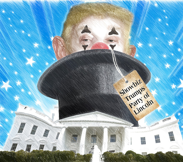 Donald Trump and the death of private space