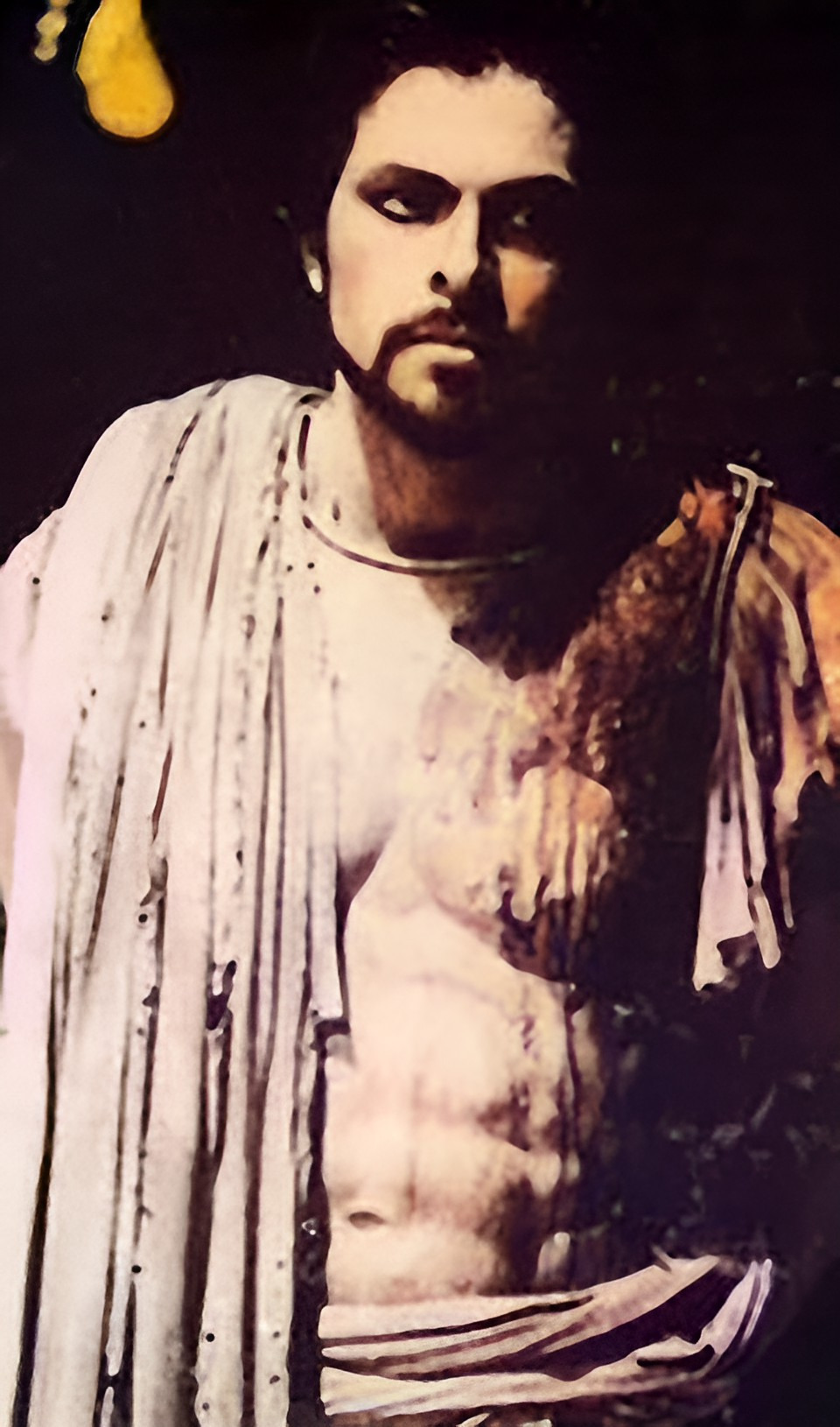 Oozing drama and blood as Oreste in Iphigenie en Tauride.